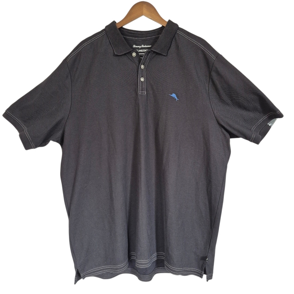 Tommy Bahama IslandZone Supima Cotton Short Sleeve Polo Shirt 2XLT